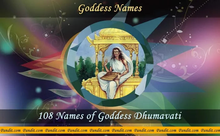 Goddess Dhumavati Names For Baby Girl