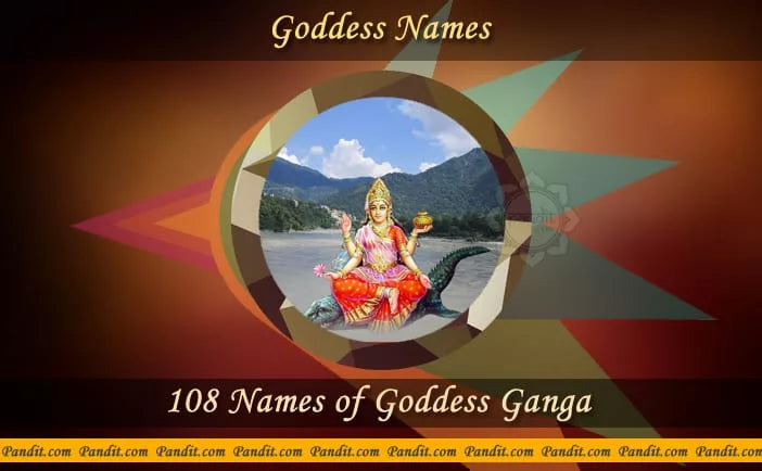 Goddess Ganga Names