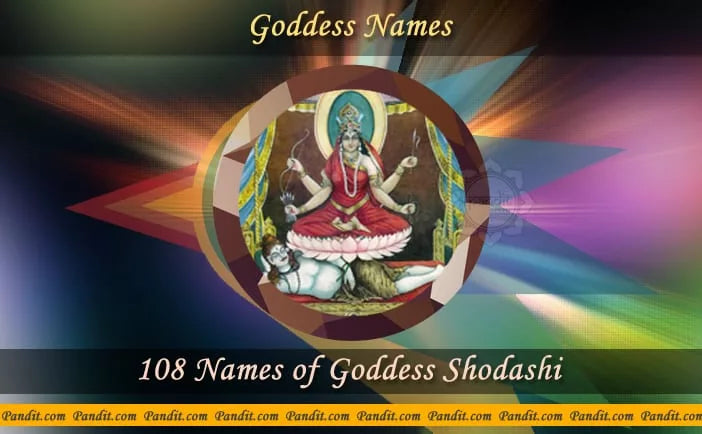 Goddess Shodashi Names For Baby Girl