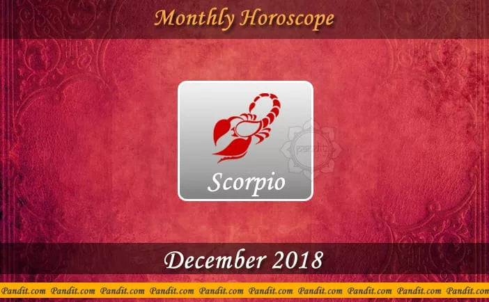 Scorpio Monthly Horoscope For December 2018