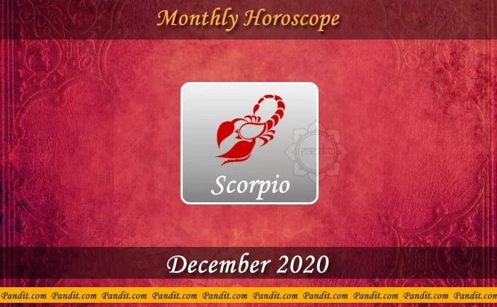 Scorpio Monthly Horoscope For December 2020