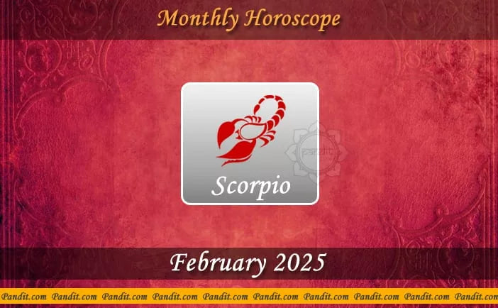 Scorpio Monthly Horoscope For February 2025