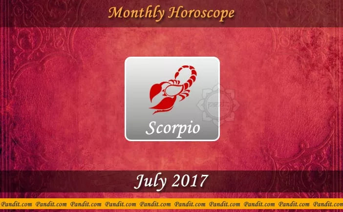 Scorpio Monthly Horoscope For July 2017