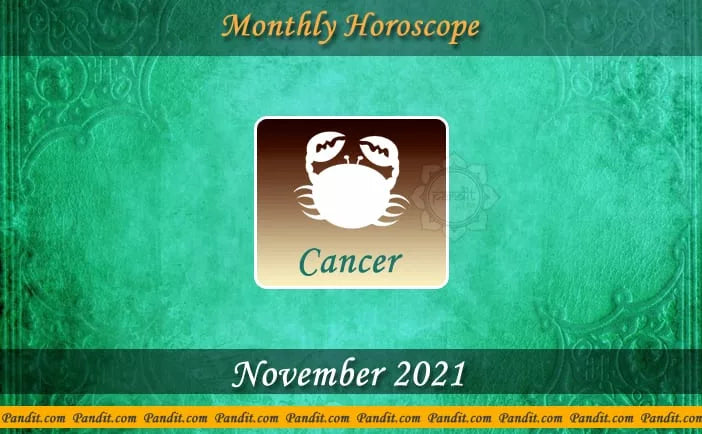 Cancer Monthly Horoscope For November 2021