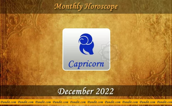 Capricorn Monthly Horoscope For December 2022