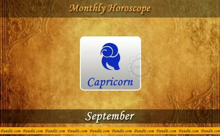 Capricorn monthly horoscope September 2016