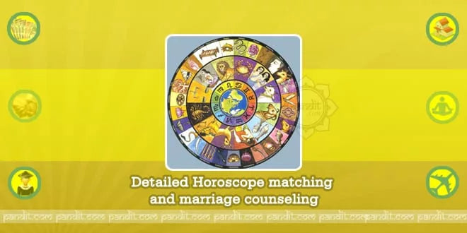 Detailed Horoscope Matching and Marriage Counseling