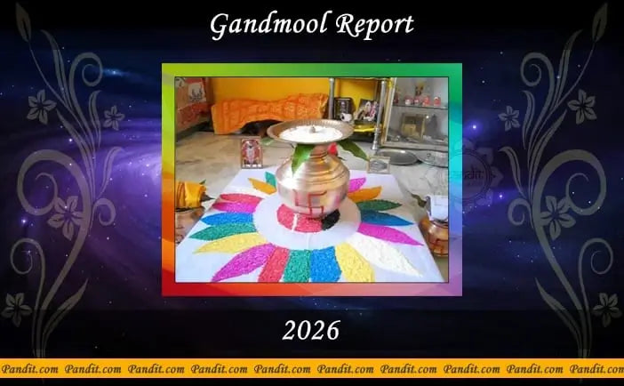 Gandmool Calendar 2026