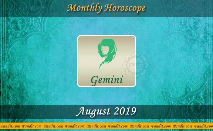 Gemini Monthly Horoscope For August 2019