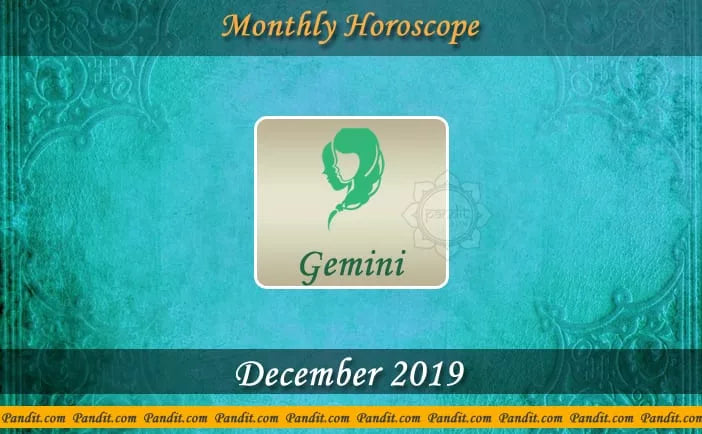 Gemini Monthly Horoscope For December 2019