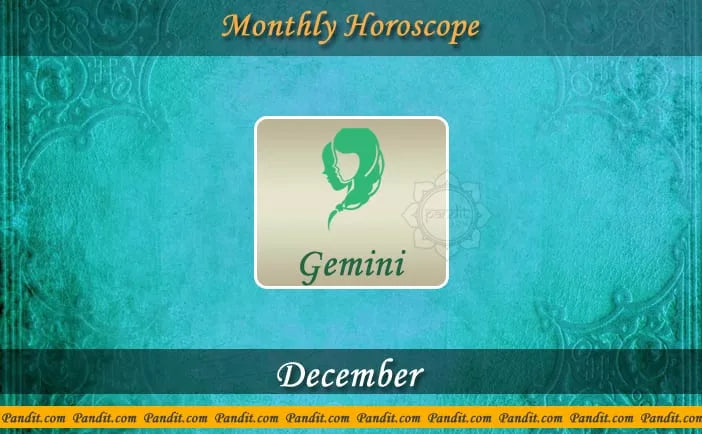 Gemini monthly horoscope December 2016