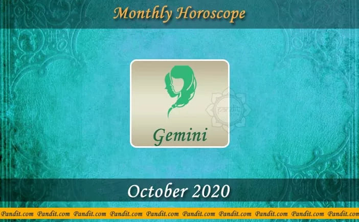 Gemini Monthly Horoscope For October 2020