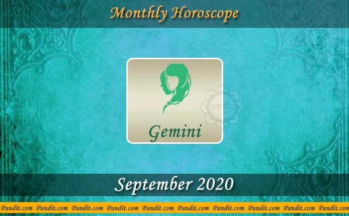 Gemini Monthly Horoscope For September 2020