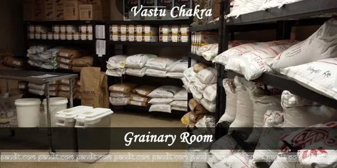 Vaastu Advice for the Grainary Room