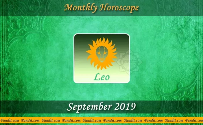 Leo Monthly Horoscope For September 2019