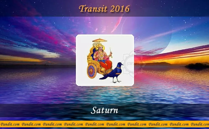 Saturn Transit 2016