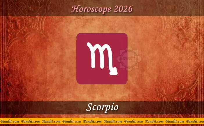 Scorpio Yearly Horoscope For 2026