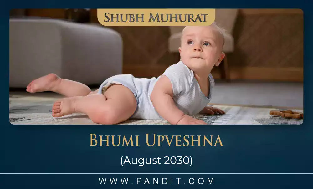 Shubh Muhurat For First Time Making Baby Sit On Land August 2030