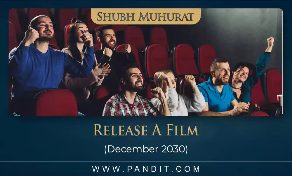 Shubh Muhurat For Release A Film December 2030
