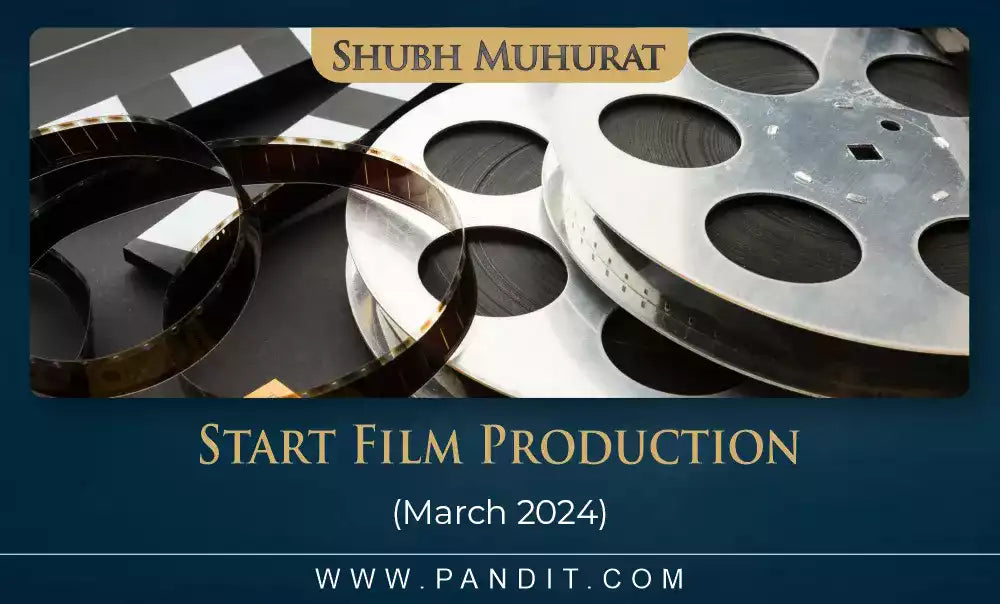 Shubh Muhurat For Start Film Production March 2024