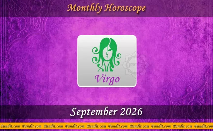Virgo Monthly Horoscope For September 2026