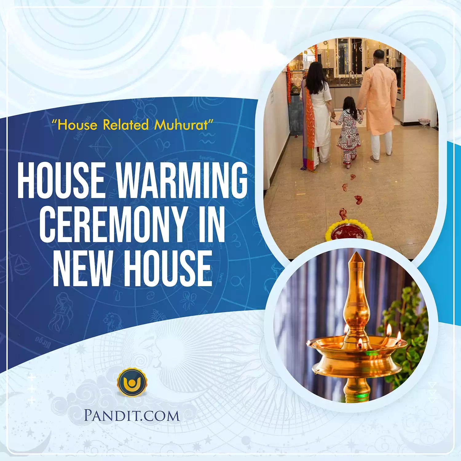 House Warming Ceremony In A New House