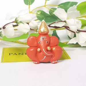 Lord Ganesha Wooden Idol