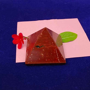 Red Jasper Crystal Pyramid