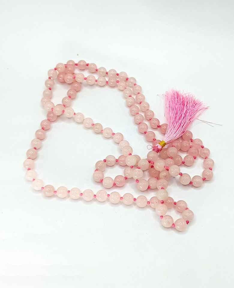 Rose Quartz Mala