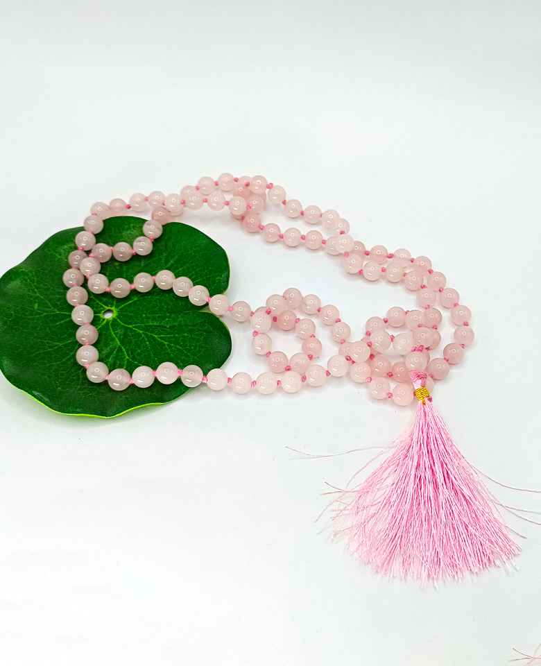 Rose Quartz Mala