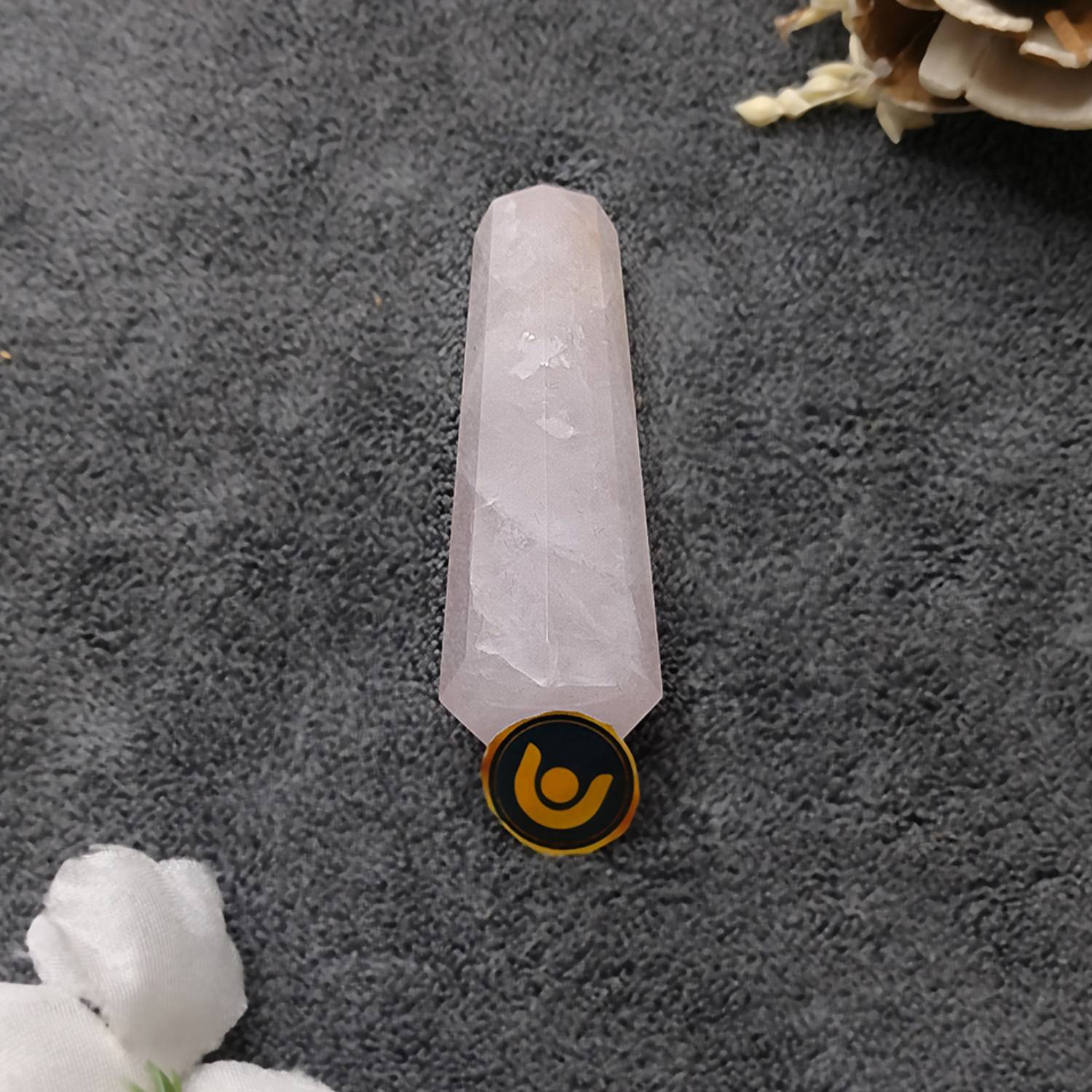 Rose Quartz Pencil Tower Point