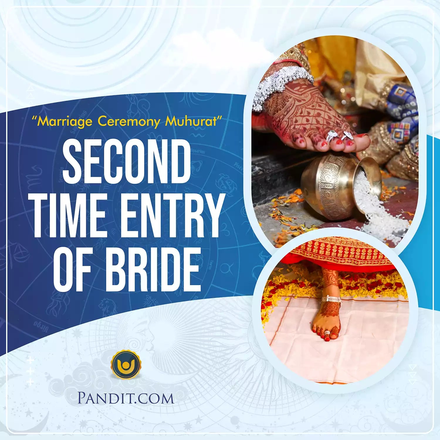 Second Time Entry of Bride