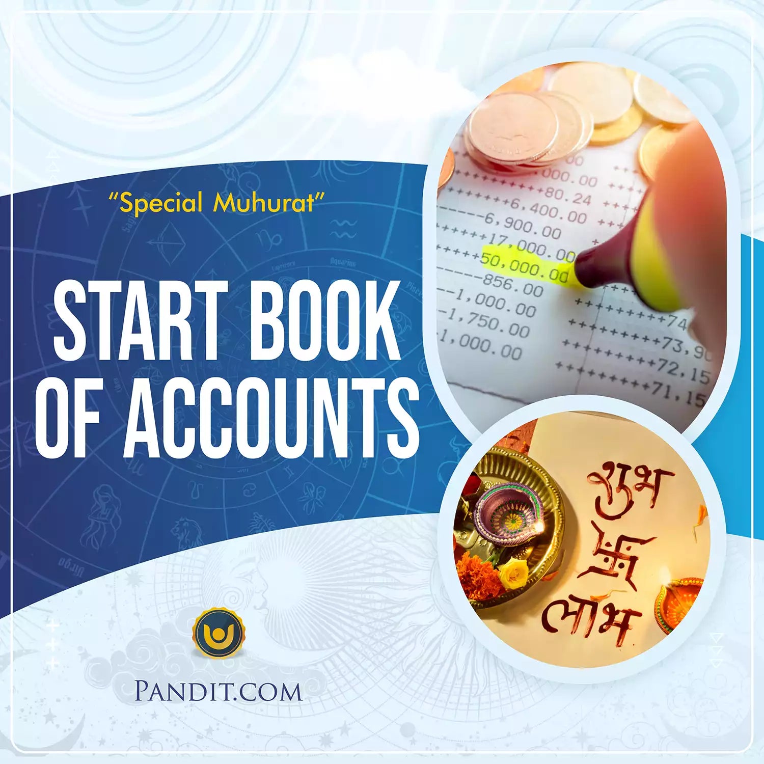 Start Book of Accounts